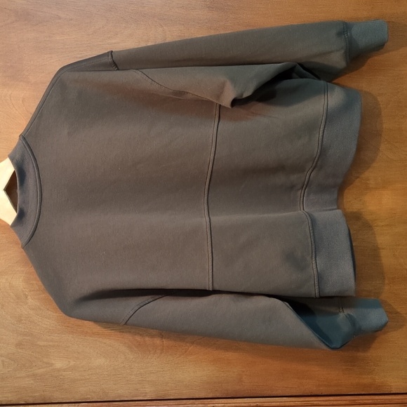 Old Navy Active Dynamic Fleece Bomber Jacket in Heritage Green Size M Petite - Picture 6 of 8